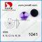 DZ-1041 round flat back glass stones for clothing