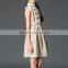 2017 Stylish Cotton Sleeveless School Uniform Design For Girls