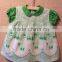 Popular western boutique plaid cotton frocks designs drss photo of baby girls dress for baby wear
