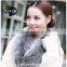 Genuine fur scarf fox fur ring autumn winter shawl coat collar decoration high quality 100% real collar
