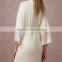 Woman Kimono Lace Robe Kimono Plain White Crochet Design Fshion Bridesmaid Robe