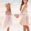 Baby Girl Ivory Lace Deep V Neck Beach Dress