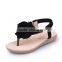 S16860A girls new design fashion flat summer sandals 2017