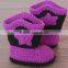 most popular hand crochet free knitting pattern baby shoes