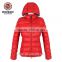 new fashion slim winter hoody red ultralight women goose down jacket W1097