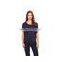 Bella+Canvas Women's Flowy Circle Top - 65% poly 35% viscose, has a wide neckline, short dolman sleeves and comes with your logo