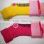 Lady's solid cotton socks terry turned screw-type socks plastic dropping design custom made socks lady