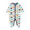 Wholesale summer cotton boys long sleeve baby playsuit