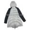 Designer Women fashion Winter Down Coat With Mink Fur Hooded From China