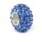 925 silver pendant jewelry pandora crystal bead#12