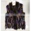 SJ005-01 Gray Degrade Women Clothing Fur/Fashion Fur