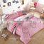 wholesales 100% Cotton cheap Hotel tartan Bed Sheet/quilt/pillow cover BS372