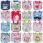 lovely cotton animal baby bibs