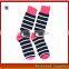 WH-116 hot selling new 2017 cheap price wholesale knitted socks and manufacturer fashion happy cozy tube custom sock