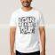 Custom T-shirt with different logo-Summer high quality logo t-shirts-Customise logo of any type & sublimation