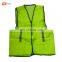 100%Polyester Safety Vests Hv Orange Mesh Vest