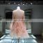 China  applique bridal wedding dress party high quality women dresses flower mini evening dresses