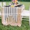 fancy wedding black and white cloth table cloths for events