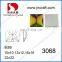 DZ-3068 square shape crystal ab sew on rhinestones for clothing