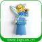 Soft PVC Lovely Customer Design Handmade Finger Puppet