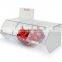Customied Eco-friendly Acrylic Candy Bin Dispenser Display Box Container With Lid