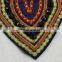 Rhinestone Collar national style decorated neck line
