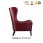 Hotel bedroom furniture single sofa chair