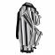 Classic golf cart bag with stripes