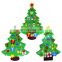 Wholesale 3d felt christmas decoration tree for indoor