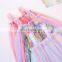 Girl Dress 2020 Children's Clothing New Girl Rainbow Mesh Dresses