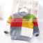 Factory Outlet Boys Pullover Long Sleeve Single Layer Plaid Boys Sweater