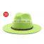 20colors fashion woman woolen jazz hat British classic flat hat European and American men women fedora hats flat-brimmed hats