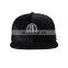 Шапки и кепки snapback из черного велвета высокого качества на заказ