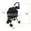 Hot Sale Pet Travel Carrier Foldable Portable Dog Stroller 4 Wheels Pet Stroller