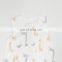Print Zipper Summer Knitted Organic Cotton Sleeping Bag For Baby