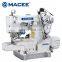 MC 600D-01CB/PUT-A DIRECT DRIVE HIGH-SPEED CYLINDER BED PNEUMATIC INTERLOCK SEWING MACHINE WITH AUTO-THREAD WIPE (UP)