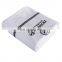 Customized logo 100% Cotton flat sheet quilt cover sheet in solid color for hotel