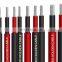 tinned copper red black xlpe 10awg 12v dc power solar pv cable