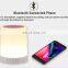 DDP shipping wholesale Multifunction Smart Bluetooth Speaker Night Light colorful music player touch table lamp