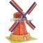 DIY Kids toy Educational toy Landmarks Model Holland Windmill 3d Puzzle
