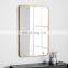 clear and tinted aluminum mirror