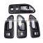 4pcs Black INSIDE INTERIOR DOOR HANDLE Fit For HONDA ACCORD 1994-1997