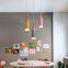 New Nordic creative wine bottle chandelier led simple creative personality restaurant music cafe decorative bottle Chandelier