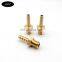 china high quality brass grinding technology custom brass turnery machining packing machine parts