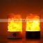 2020 New arrival plastic colorful led himalayan salt table lamp night light for decor