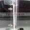 Acrylic panel mounted adjustable flow meter for liquid