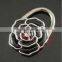 New Rose Flower Folding Purse Handbag Bag Accessories Table Hook Hanger Holder