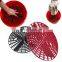 23 5/ 26Cm Car Wash Grit Guard Wash Bucket Car Grit Guard Bucket Cleaning Tool Isolation Net Sand Towel Filter