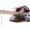 Car  Rooftop Awning High Structure Channel Camping Waterproof Canvas  Car Tent  And With Hard Shell Aluminum Rack