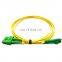 Unionfiber Fiber Optical SC/APC Patch cord single-mode duplex 1m g652d supply  9/125 fiber optical cable